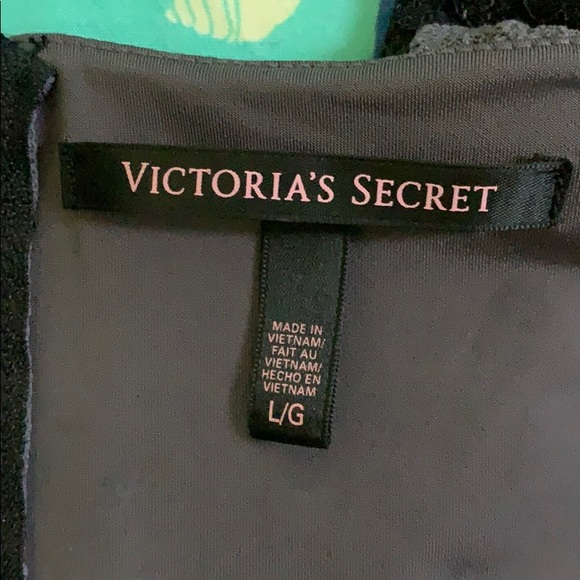 Victoria’s Secret Lacie Dress Large Grey/Black - Picture 7 of 8